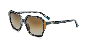 Etnia Barcelona Damen Sonnenbrille NAVAS BK in schwarz/blau gemustert